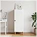Credenza Bianco 33 x 34,5 x 90 cm Legno ingegnerizzato - Foto miniatura 4