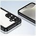Custodia Samsung Galaxy S25 Edge, Nera, Con Cornice Elastica - Foto miniatura 5