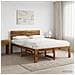 Letto matrimoniale con testiera ROSTOCK Naturale 150 x 200 cm - Foto miniatura 10