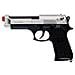 Pistola Aria Compressa Parabellum Silver calibro 6mm. 2612 - Foto miniatura 1