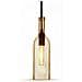 Lampadario Pendente A Sospensione Bottiglia Vetro Ambra E14 Vt-7558 - Foto miniatura 3