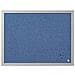 Pannello Per Avvisi Blue Bells, Cornice In Mdf Perla, Bacheca Per L'uso Con Puntine, 60x45 - Foto miniatura 2