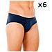Intimo Abanderado 0527 Pack 6 Slips Abbigliamento Uomo 48 - Foto miniatura 1