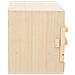 Casetta Cova per Galline 2 Scomparti 63x40x45 cm Legno di Pino - Foto miniatura 2