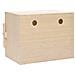 Casetta Cova per Galline 2 Scomparti 63x40x45 cm Legno di Pino - Foto miniatura 7