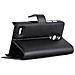 Custodia Compatibile Con Huawei Ascend G526 In Nero Carbone - Coperchio Protettiva Con Chiusura Magnetica, Funzione Stand E Tasca Per Le Carte - Foto miniatura 3