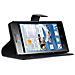 Custodia Compatibile Con Huawei Ascend G526 In Nero Carbone - Coperchio Protettiva Con Chiusura Magnetica, Funzione Stand E Tasca Per Le Carte - Foto miniatura 11