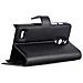 Custodia Compatibile Con Huawei Ascend G526 In Nero Carbone - Coperchio Protettiva Con Chiusura Magnetica, Funzione Stand E Tasca Per Le Carte - Foto miniatura 12