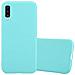 Custodia Compatibile Con Samsung Galaxy A70 In Candy Blu - Coperchio Protettivo In Silicone Tpu Flessibile - Foto miniatura 1