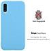 Custodia Compatibile Con Samsung Galaxy A70 In Candy Blu - Coperchio Protettivo In Silicone Tpu Flessibile - Foto miniatura 5