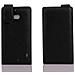 Custodia Compatibile Con Nokia Lumia 929 / 930 In Nero Ossido - Coperchio Protettivo In Design Flip Realizzato In Similpelle Testurizzata - Foto miniatura 5
