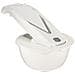 Multimaker + Placca in bianco - Insalatiera con coperchio per cottura a vapore - Ciotola per alimenti freschi sottovuoto | bianco - Foto miniatura 2
