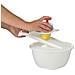 Multimaker + Placca in bianco - Insalatiera con coperchio per cottura a vapore - Ciotola per alimenti freschi sottovuoto | bianco - Foto miniatura 6
