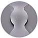 Applique Da Esterno Moderna A Led Argento, Bianco Caldo 3000k 300lm, Ip44 - Foto miniatura 2