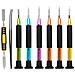Kit Smontaggio E Riparazione Smartphone / Tablet Set 6 Utensili Multicolore - Foto miniatura 1