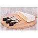 Tagliere Per Formaggio, Bambù, 3 Coltelli Inclusi - Foto miniatura 2