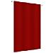 Paravento Per Balcone Rosso 140x240 Cm In Tessuto Oxford - Foto miniatura 1