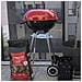 Barbecue A Carbonella 41cm Rosso /nero - Doc172r - Foto miniatura 6
