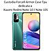 Custodia Armor Case Tpu Cover Per Xiaomi Redmi Note 10 - Note 10s Black - Foto miniatura 2