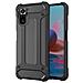 Custodia Armor Case Tpu Cover Per Xiaomi Redmi Note 10 - Note 10s Black - Foto miniatura 1