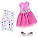 Di Battat - Abito Stay Sparkly E Leggings Regular Outfit - Vestiti E Accessori Per Bambole Da 14 Pollici Per Ragazze Dai 3 Anni In Su - Giocattoli Per Bambini - Foto miniatura 1