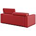 Dylan Divano Con Estraibile In Tessuto Impermeabile T13 Rosso - Foto miniatura 4