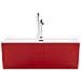 Vasca Da Bagno Freestanding Rios 170 X 80 Cm Rosso - Foto miniatura 5