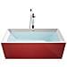 Vasca Da Bagno Freestanding Rios 170 X 80 Cm Rosso - Foto miniatura 7