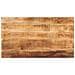 Piano Per Tavolo 100x60x1,5 Cm Rettangolare Legno Mango Grezzo - Foto miniatura 1