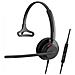 Cuffie Stereo USB C Cablato con Microfono Colore Nero - Foto miniatura 2