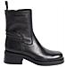 Biker Boot Stivaletti Pelle Scarpe Donna Nero Eu 37, Yw0yw01330 0gt - Foto miniatura 1