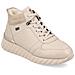 Beige Casual Closed Booties Stivaletti Pelle Scarpe Donna Beige Eu 37, D5981-60 - Foto miniatura 1