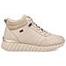 Beige Casual Closed Booties Stivaletti Pelle Scarpe Donna Beige Eu 37, D5981-60 - Foto miniatura 2