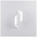 Lampada Da Parete Talassa Bianco Sl. 1308 - Moderno Lampade Da Parete Bianco 31x15x13 Cm - Foto miniatura 5