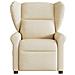 Poltrona Massaggiante Reclinabile Crema in Tessuto - Foto miniatura 3