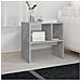 Lusso Casadino -  Tavolino Grigio Cemento 50x30x50 Cm In Legno Multistrato - Foto miniatura 3