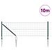 Recinzione Euro Set di 2 Verde Metallo 10 x 0.8 m Durevole - Foto miniatura 3