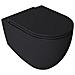 Sanitari Sospesi Opaco Infinity: Vaso, Bidet, Copriwater Soft-close - Nero Opaco - Foto miniatura 1