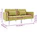Divano Letto In Tessuto Verde - Foto miniatura 8