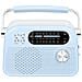 Radio Wireless Portatile Multibanda USB Micro SD RDA 70 BR Blu - Foto miniatura 2