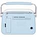 Radio Wireless Portatile Multibanda USB Micro SD RDA 70 BR Blu - Foto miniatura 3