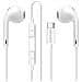 Cuffie Per Google Pixel 10 Pro Cablate Usb-c Con Microfono Integrato, Bianco - Foto miniatura 1