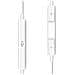 Cuffie Per Google Pixel 10 Pro Cablate Usb-c Con Microfono Integrato, Bianco - Foto miniatura 5
