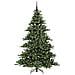 Albero di Natale Artificiale con Rami Pieghevoli Verde 180 cm - Foto miniatura 3