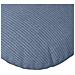 Cuscini per Seduta 2 pcs Blu Ø 30 cm Tessuto in Cords - Foto miniatura 7