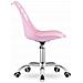 Sedia girevole PRINT rosa dal design ergonomico per l'ufficio domestico - Foto miniatura 4