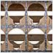 Cassetto Portabottiglie In Legno Marrone 41x32x55h - Foto miniatura 7