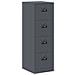 Armadio per File Geometrico 2 pcs Antracite 44 x 50 x 106.5 cm - Foto miniatura 1