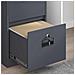 Armadio per File Geometrico 2 pcs Antracite 44 x 50 x 106.5 cm - Foto miniatura 5