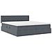 Letto con Contenitore con materasso Grigio scuro 100 x 200 cm - Foto miniatura 5